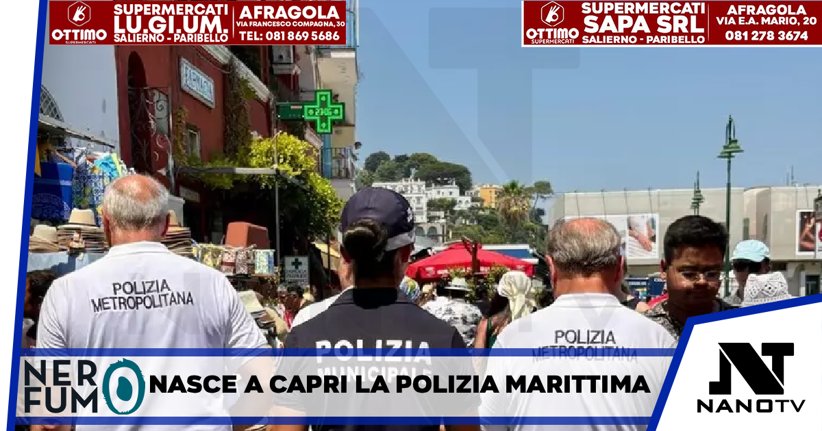 Nasce a Capri la Polizia Marittima