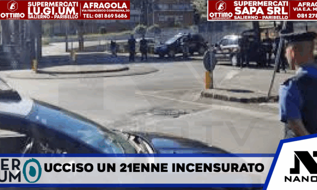 Napoli: Questa notte, un 21enne incensurato è stato ucciso da un proiettile al torace.