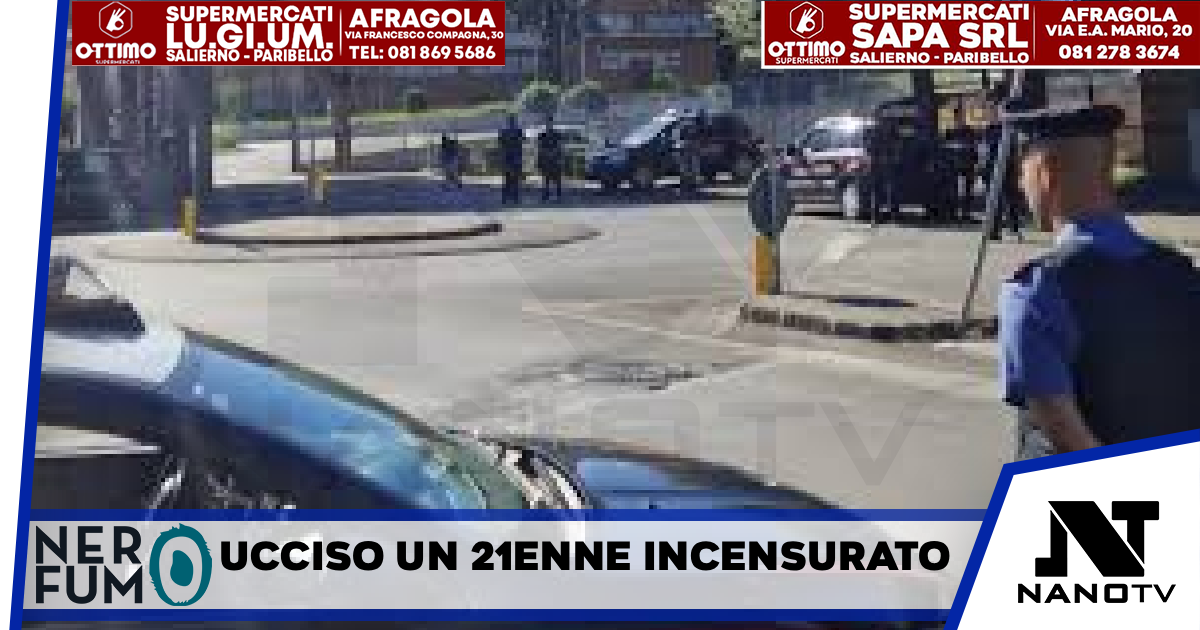 Napoli: Questa notte, un 21enne incensurato è stato ucciso da un proiettile al torace.