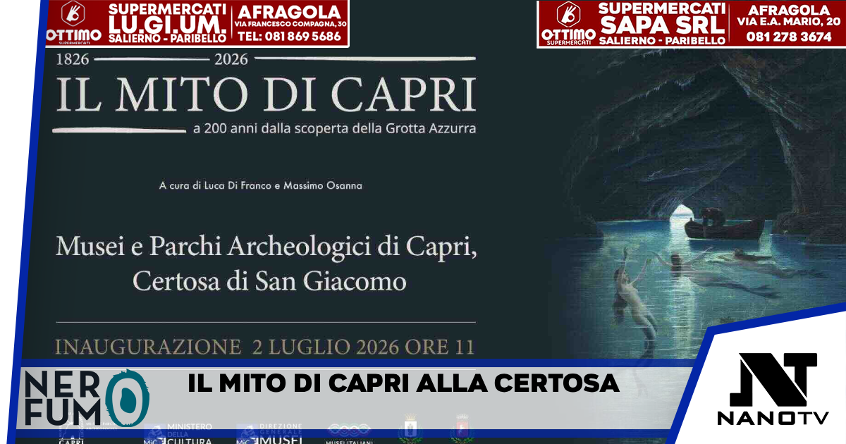 Il mito di Capri rivive alla Certosa: duecento anni di bellezza, storia e note d’autore
