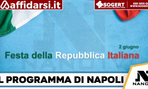 Napoli-2 giugno in citta’,80°anniversario Repubblica ,il programma