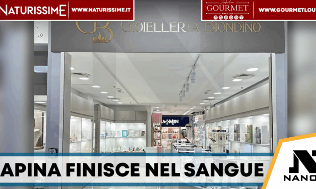 Sant’Antimo, rapina in gioielleria finisce nel sangue: ferito il figlio del titolare, caccia al commando