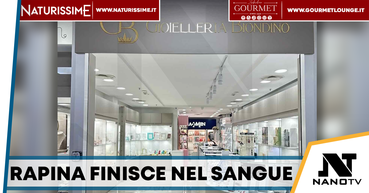 Sant’Antimo, rapina in gioielleria finisce nel sangue: ferito il figlio del titolare, caccia al commando