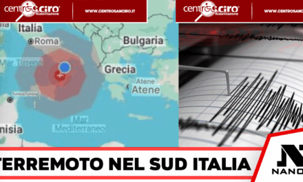 Terremoto-Forte scossa dopo mezzanotte con epicentro nel Cosentino.Avvertita in tutto il Sud Italia e anche a Napoli