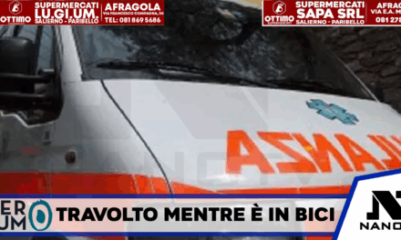 Travolto mentre è in bici, anziano morto nel Casertano