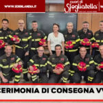 Cerimonia di consegna dei Vigili del Fuoco di Caserta