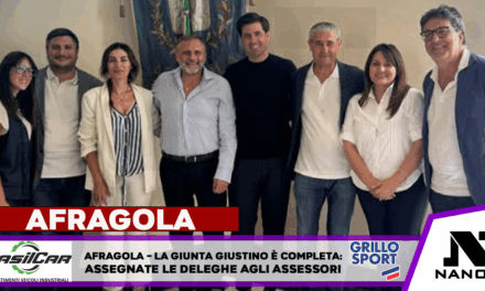 Afragola – La Giunta Giustino è completa: assegnate le deleghe agli assessori