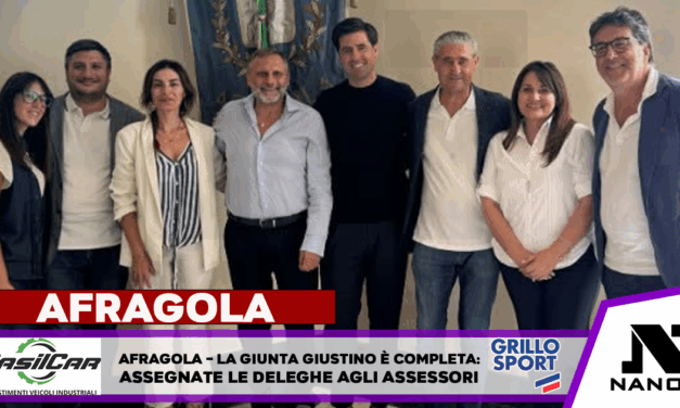 Afragola – La Giunta Giustino è completa: assegnate le deleghe agli assessori