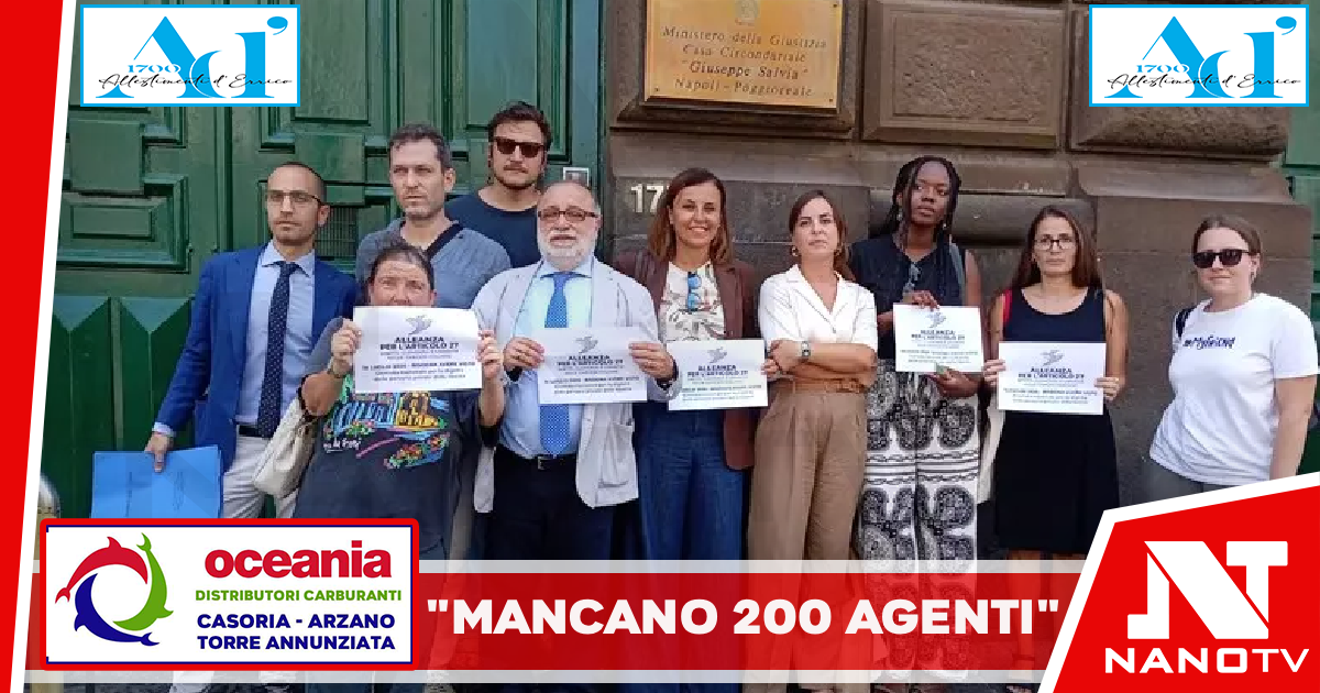 Ciambriello a Poggioreale ‘Mancano 200 agenti, diritto alla dignità non negoziabile’