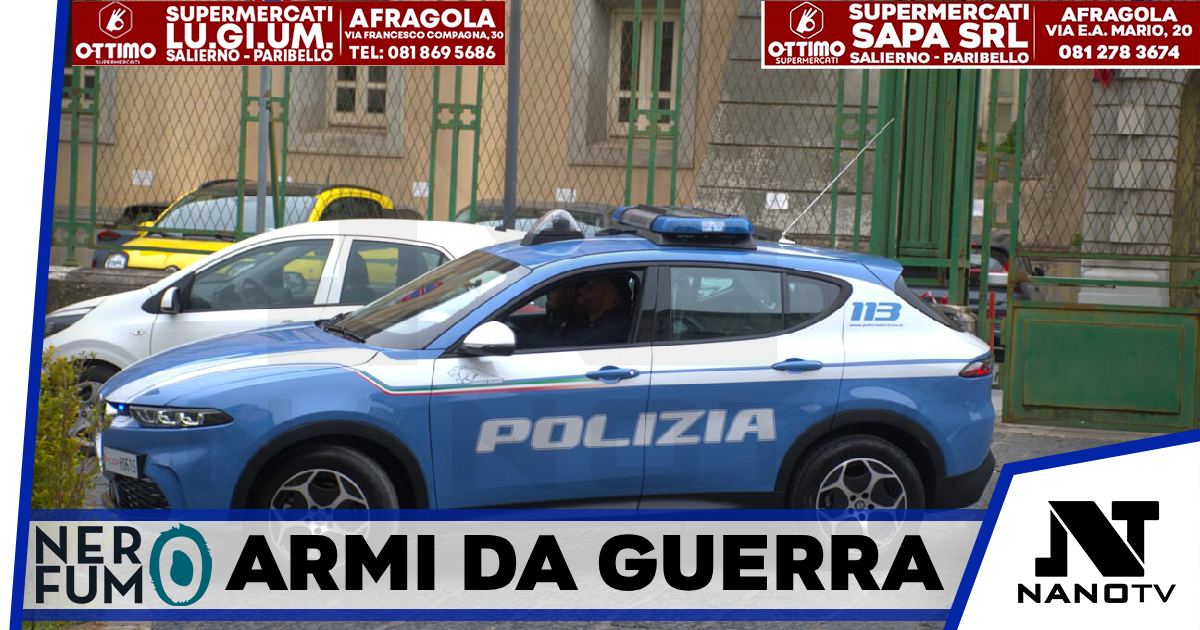 Armi da guerra e sei chili di droga, arrestato. In casa e nel box scoperto un arsenale