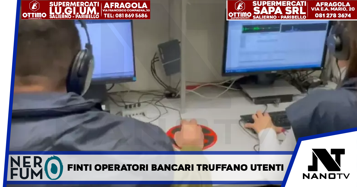 Si spacciavano per operatori bancari truffando utenti, 18 arresti