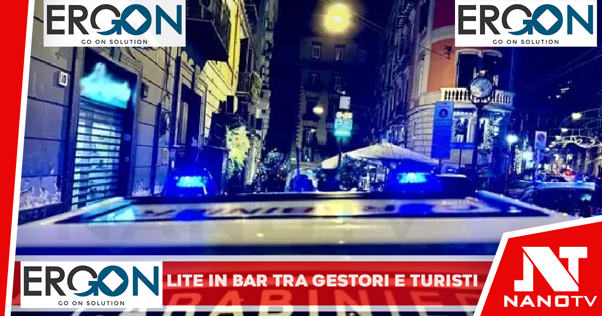 Napoli lite in un bar tra i gestori e due turisti