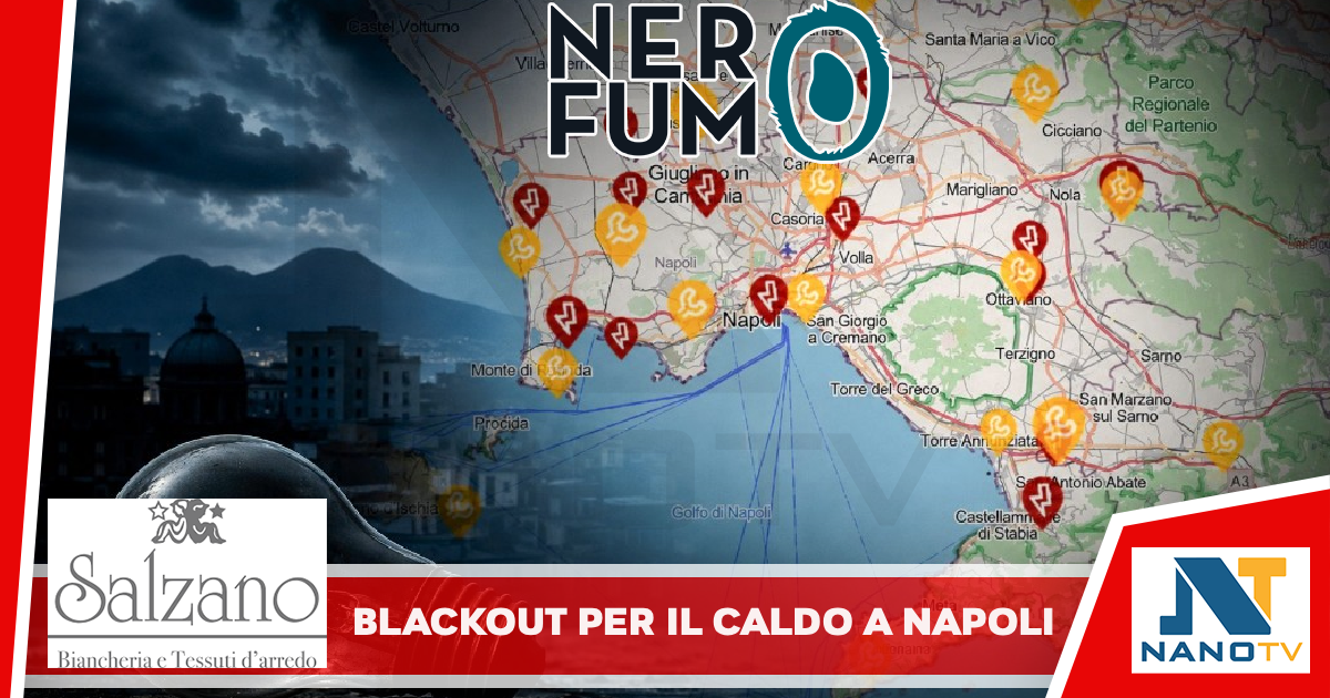 Blackout per il caldo in provincia di Napoli, senza corrente migliaia di famiglie, anche ospedali