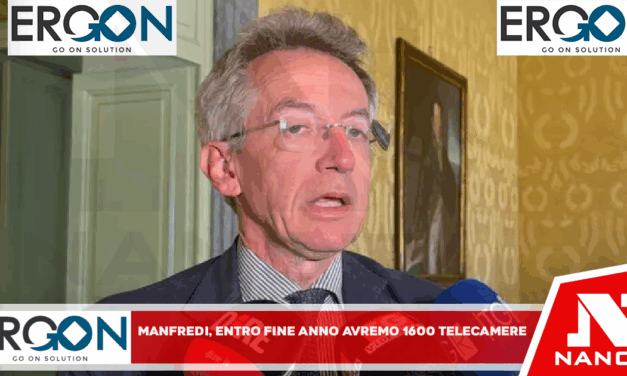 Manfredi, oggi attive 1200 telecamere, entro fine anno saranno 1600