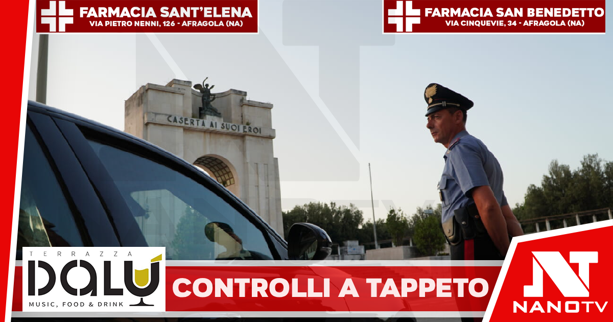 Controlli a tappeto dei carabinieri: un arresto e cinque denunce. Elevate anche 7 multe per violazioni al Codice della Strada