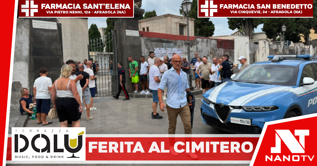 Bloccato l’uomo che ha ferito l’ex moglie nel cimitero di Torre Annunziata