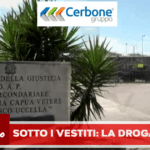 Beccata con la droga nascosta sotto i vestiti, voleva consegnarla al marito in carcere