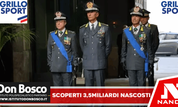 Guardia di Finanza: gen. Barbera, in 2 anni scoperti 3,5 miliardi nascosti al Fisco