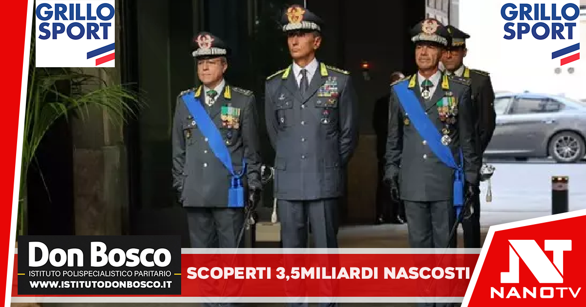 Guardia di Finanza: gen. Barbera, in 2 anni scoperti 3,5 miliardi nascosti al Fisco