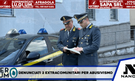 la Guardia di Finanza di Napoli, ha denunciato 2 soggetti extracomunitari per esercizio abusivo della professione,