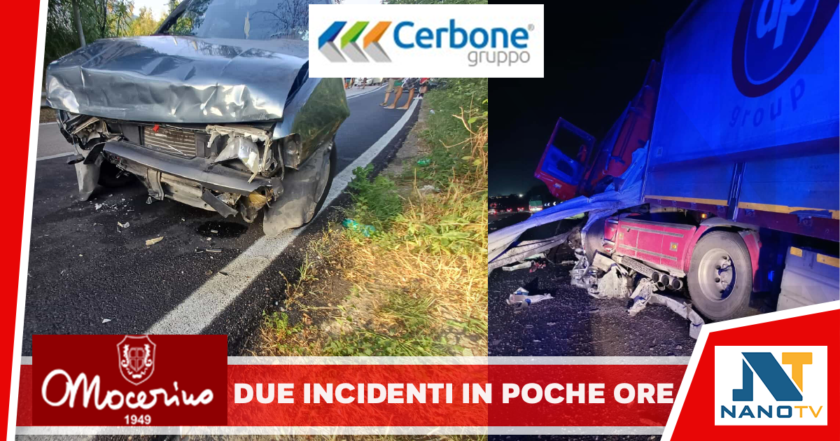 Due incidenti in poche ore, a Giovi e sulla A2: feriti e disagi alla viabilità
