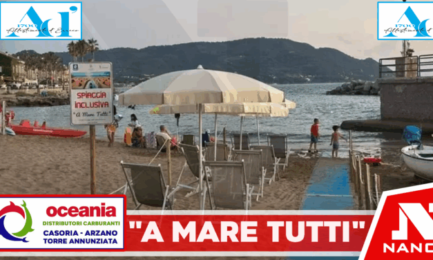 Castellabate, riapre la spiaggia inclusiva ‘A Mare Tutti’
