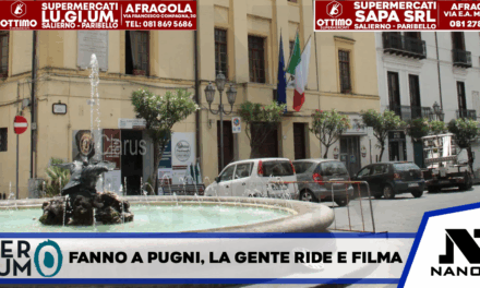 PIEDIMONTE MATESE – Rissa in piazza Roma, loro si colpiscono la gente ride e filma. Tre denunciati