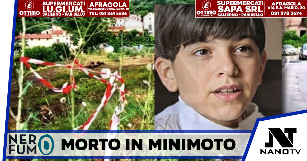 Cristian morto a 10 anni dopo incidente in minimoto, l’inchiesta entra nel vivo: sequestrati i telefoni di padre e automobilista