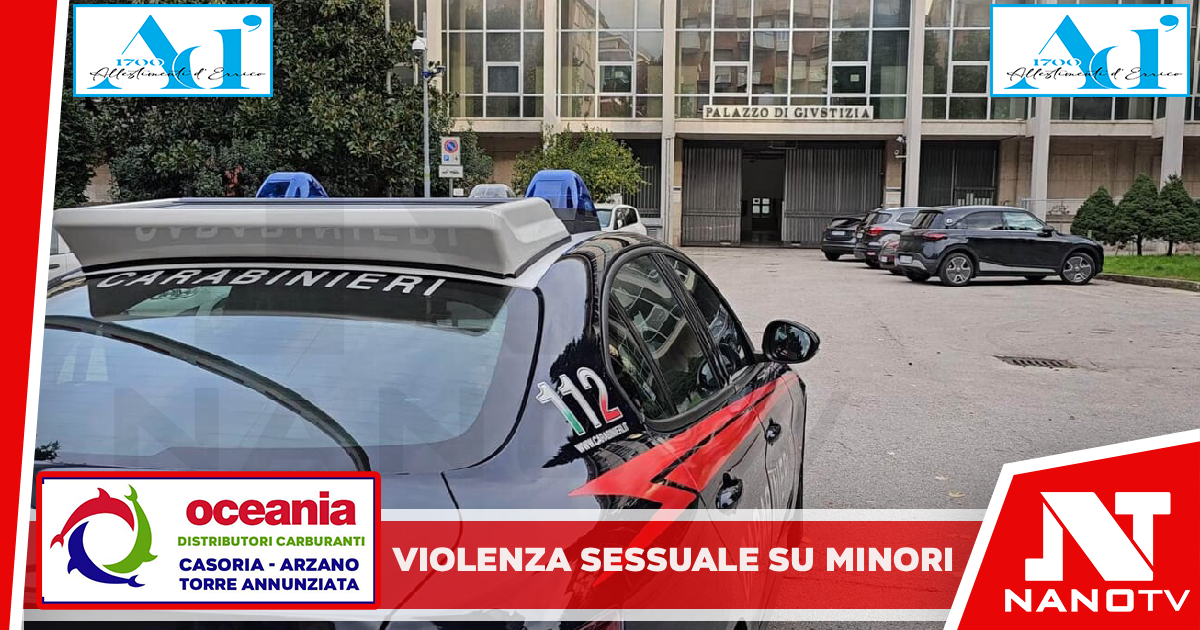 Violenza sessuale aggravata su due minori: arrestato un uomo