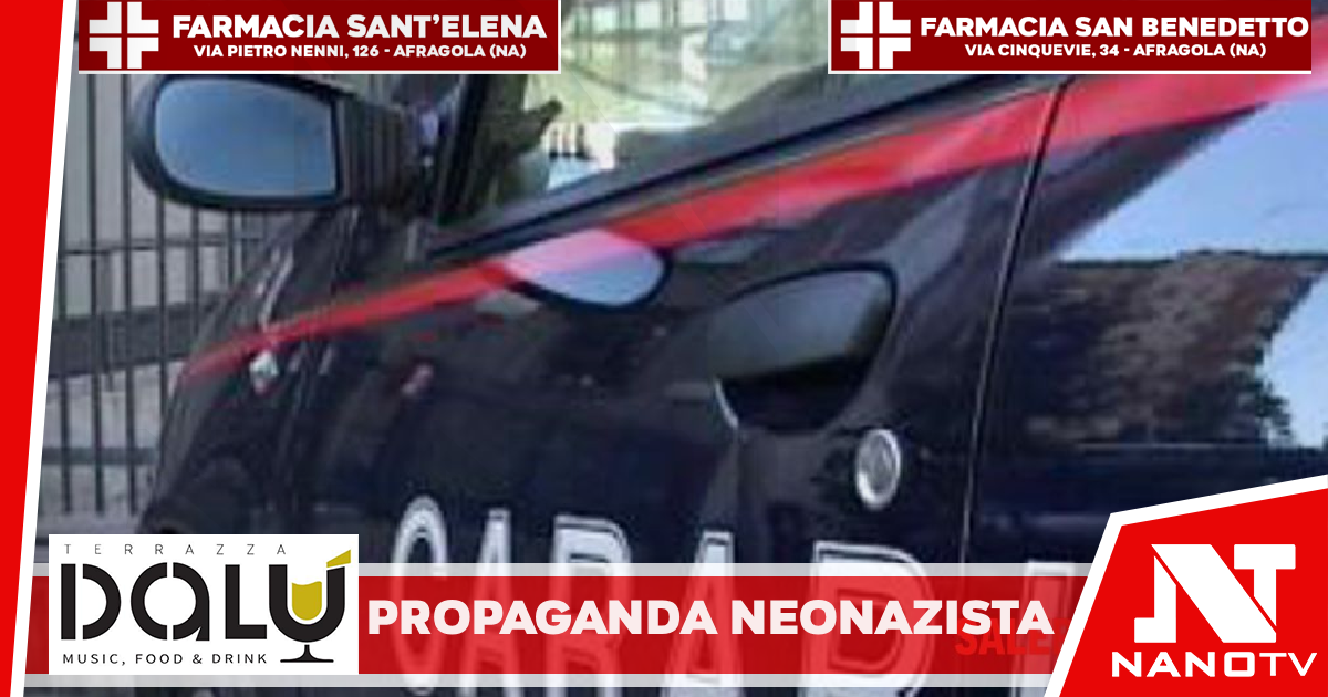 Propaganda neonazista e terrorismo, misura cautelare per un 25enne del salernitano
