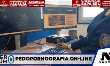 Pedopornografia on-line: perquisizioni anche nel casertano