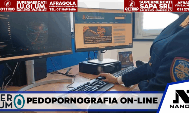 Pedopornografia on-line: perquisizioni anche nel casertano