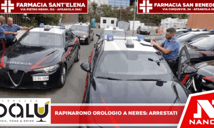 Rapinarono orologio da 107mila euro a Neres, arrestati per tentato omicidio