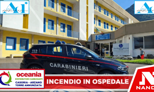 Fuma durante ossigeno terapia e provoca incendio in ospedale, denunciata