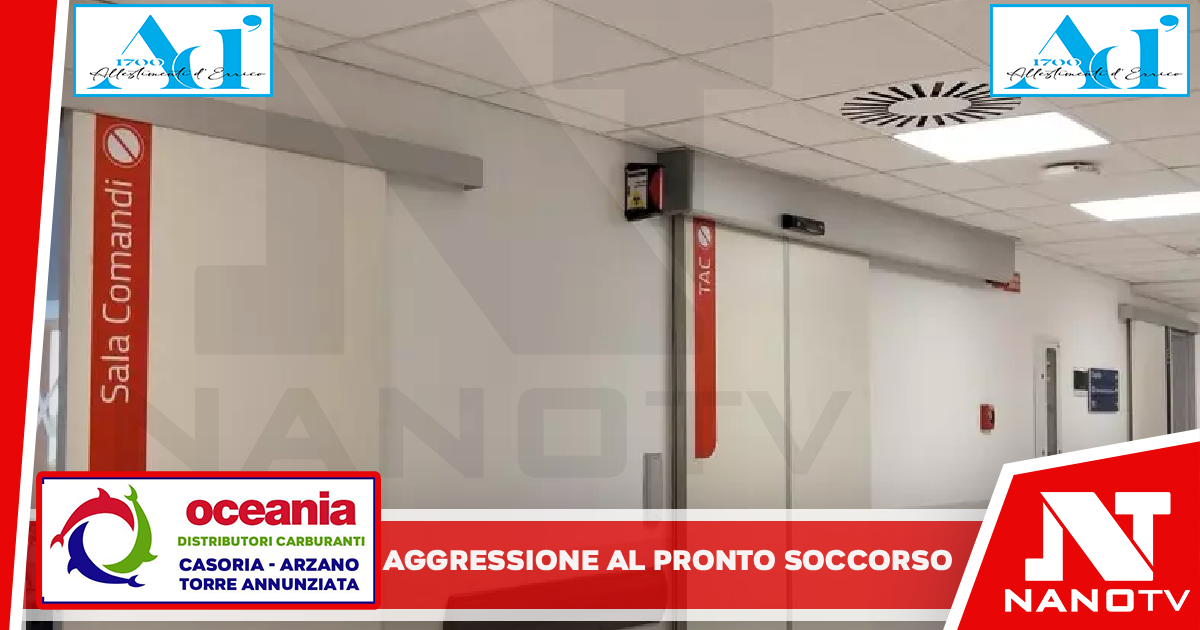 Aggredisce medico, infermiera e guardia giurata al pronto soccorso: arrestato