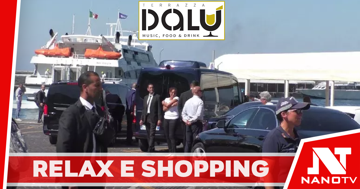 Relax e shopping, finite le vacanze capresi della famiglia reale del Marocco
