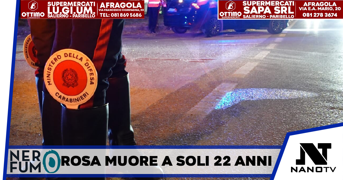 Incidente sul Vialone, Rosa muore a soli 22 anni. Alla guida della 500 la sorella gemella