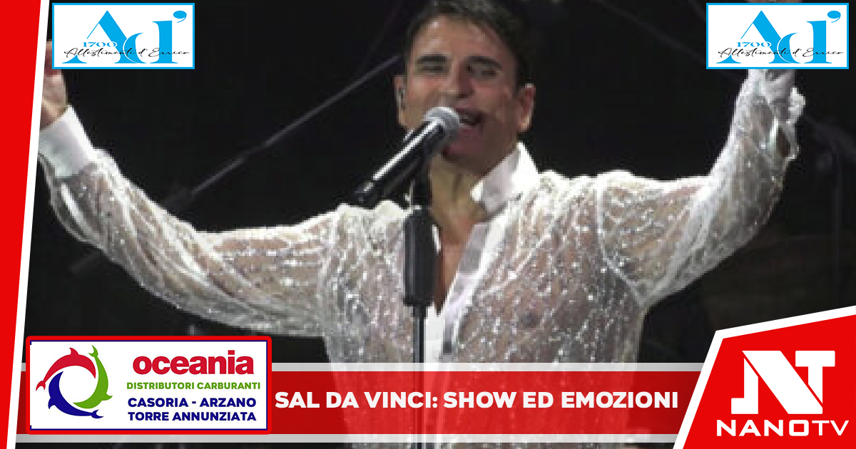Sal Da Vinci apre a Benevento il suo tour 2026: show ed emozioni al BCT Music Festival