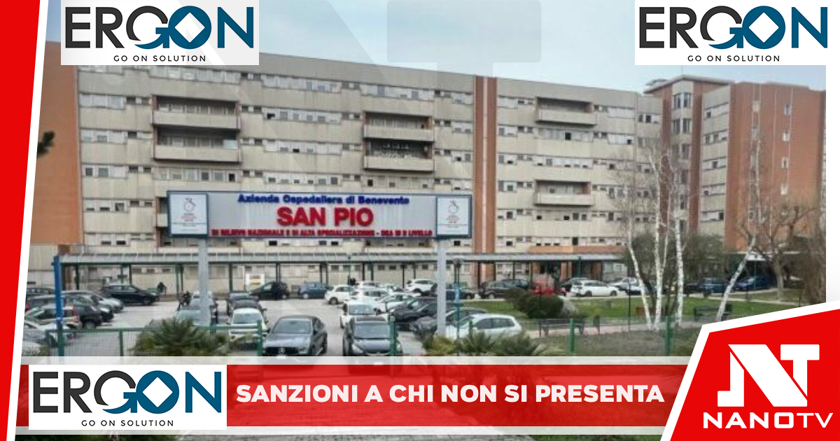 Ospedale San Pio, visite ed esami: sanzioni a chi prenota e non si presenta