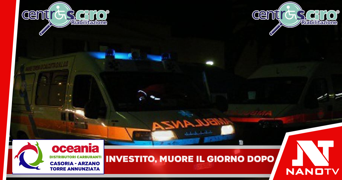 Muore il giorno dopo essere stato investito da scooter, due indagati