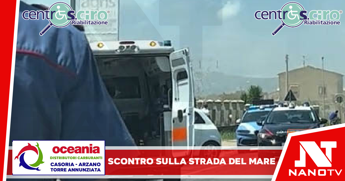 Calvi Risorta –  Scontro sulla strada per il mare, gravissima giovane calena