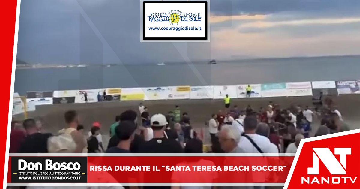Rissa durante il “Santa Teresa Beach Soccer”: Roma e Inter escluse da tutte le competizioni