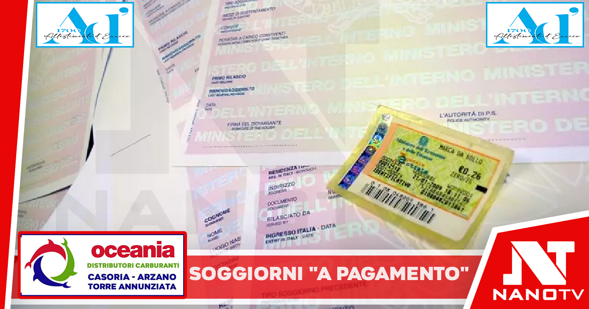 Permessi di soggiorno ‘a pagamento’, 22 misure cautelari in 10 province