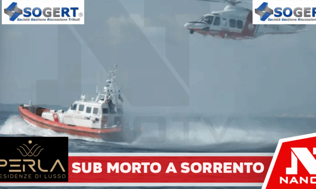 Sub morto in costiera sorrentina, ipotesi contatto con l’elica di una barca