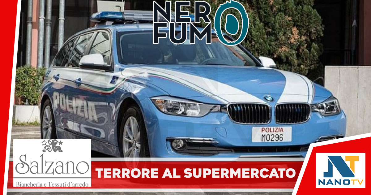Terrore al supermercato, punta la pistola contro la cassiera e fugge con l’incasso: arrestato sull’A1