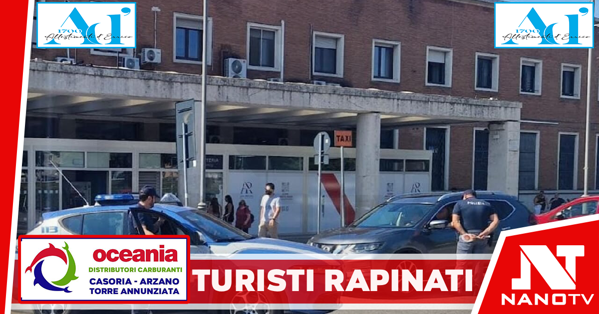Turisti rapinati in pieno centro: coppia assalita da due banditi in moto