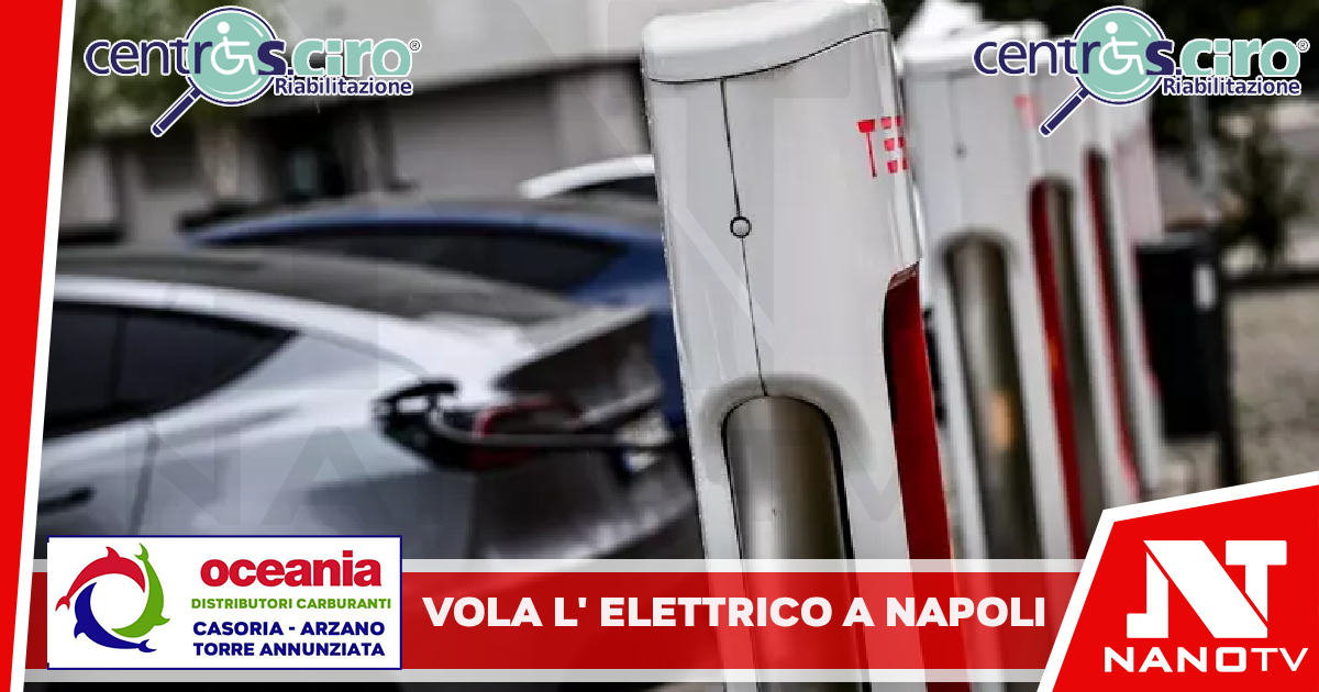 Mercato automobilistico, vola l’elettrico a Napoli e in Campania