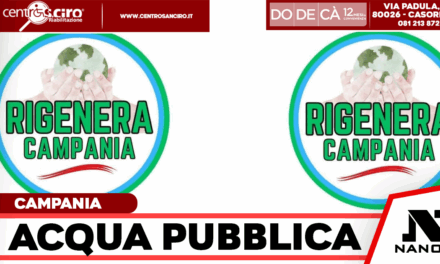 Acqua pubblica in Campania, Rete in Movimento chiede alla Regione una scelta netta contro la privatizzazione
