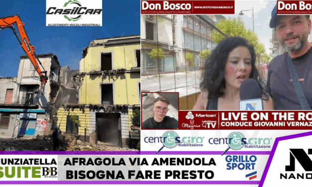 Afragola. Via Amedola restera’ chiusa ancora una settimana: una tragedia per il commercio