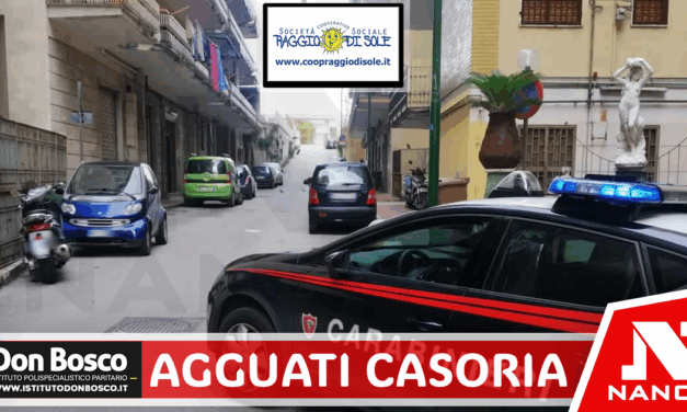 *Casoria: Questa notte un 18enne napoletano incensurato è stato portato al Pellegrini perché ferito.